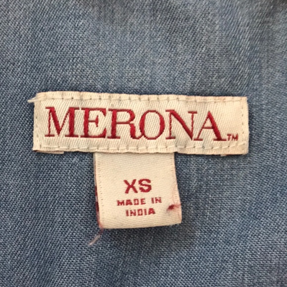 Denim button up - Picture 2 of 3